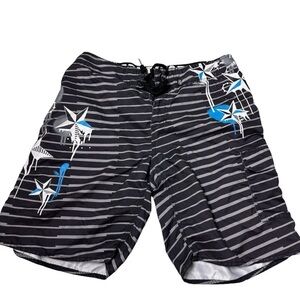 Freeworld board shorts size 34